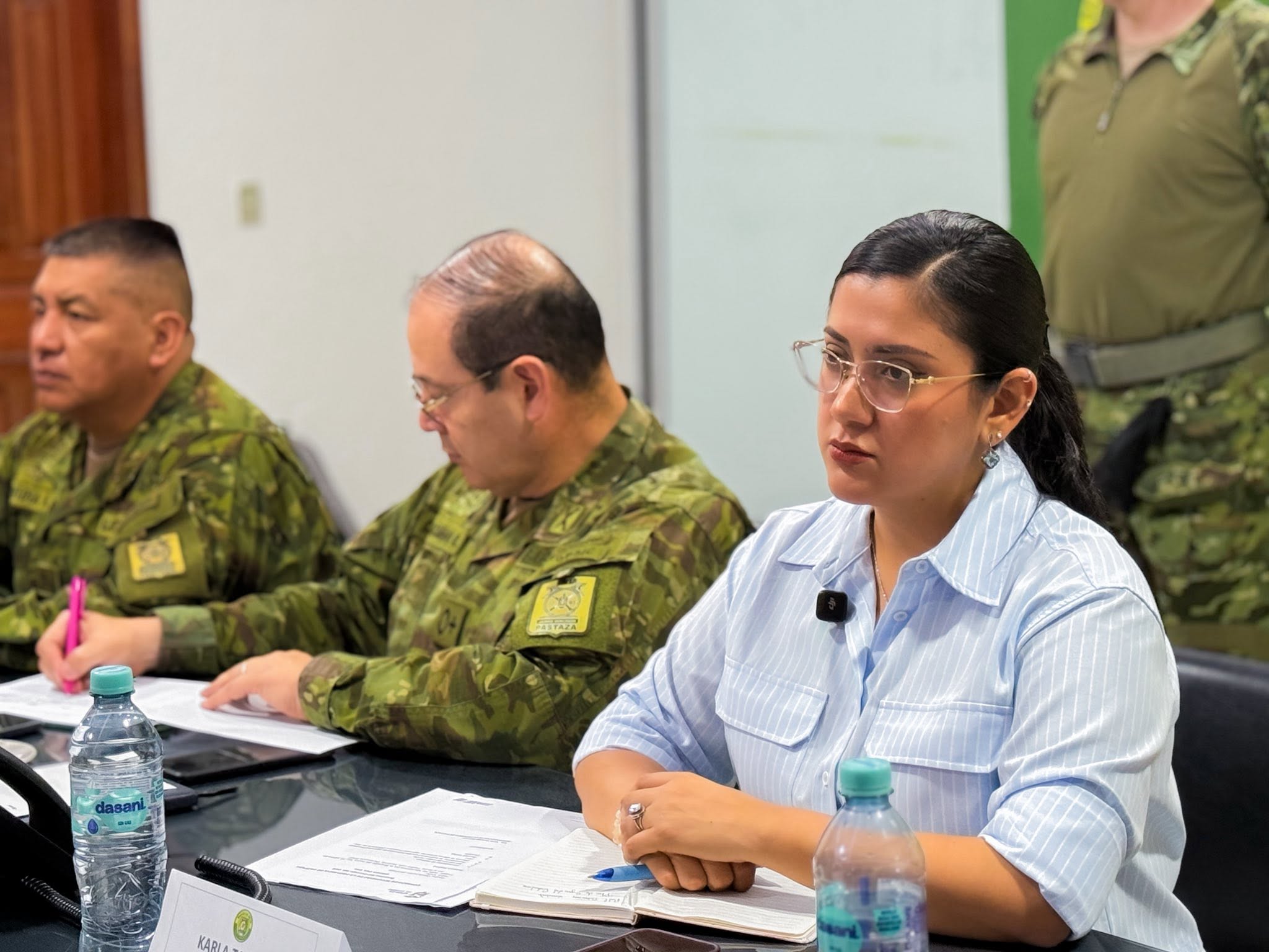 La gobernadora de Pastaza, Arq. Karla Tamayo, presidiÃ³ este martes 9 de junio la reuniÃ³n del Consejo de Seguridad Provincial